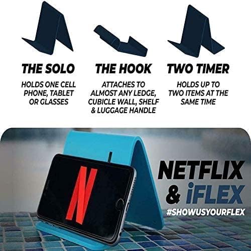 Miniatura 8 de iFLEX Soporte ajustable para teléfono celular y soporte para tableta para el trabajo y el hogar, soporte flexible para teléfono, soporte perfecto