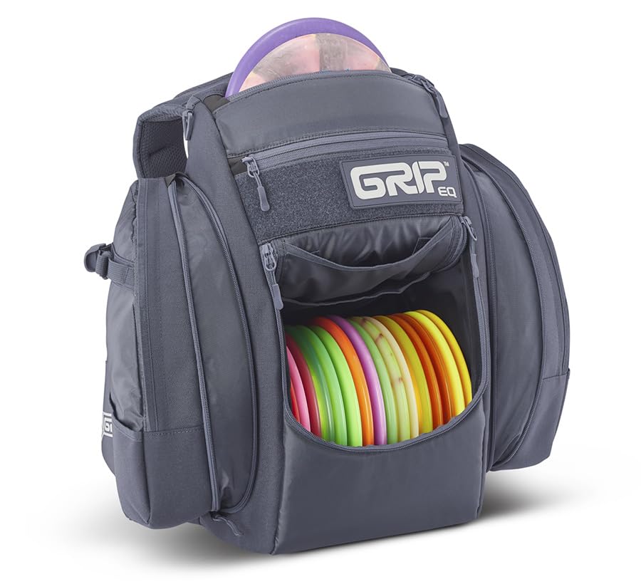 GRIPeq BX3 Disc Golf Bag – Premium 18-Disc Capacity Backpack | Tour-Level Comfort, Expandable Storage, Dual Bottle Holders, and Durable 1000D Nylon Construction