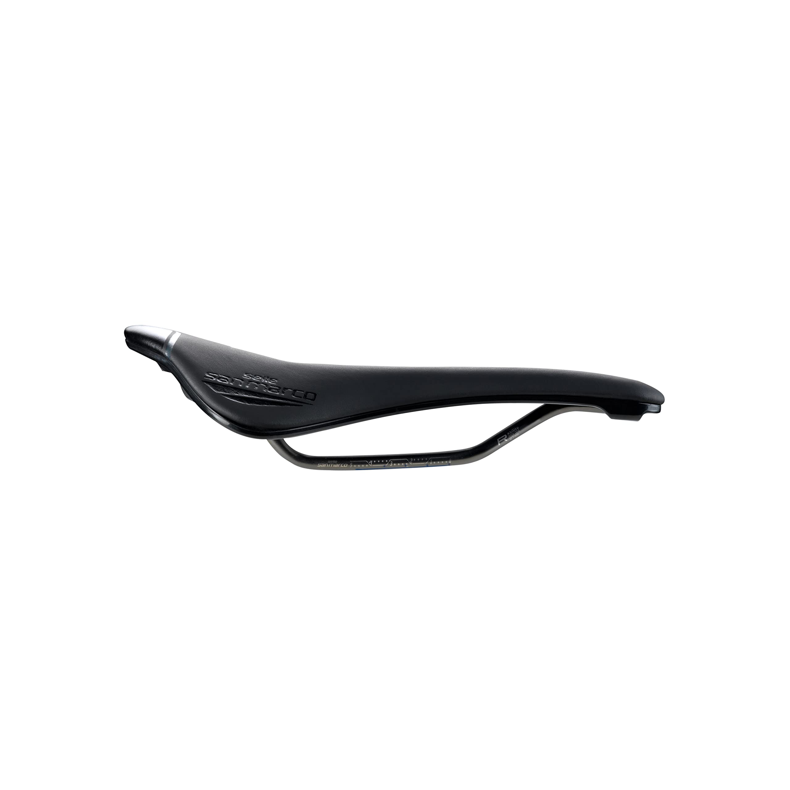 Selle San Marco Shortfit 2.0 Racing Saddle: Black/Black S3, Black / Black - Image 3