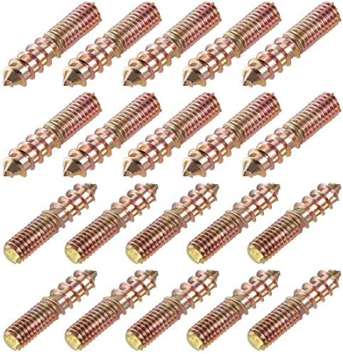 Sourcing Map Distanzhülsen 20 Stück - Aluminium Abstandshalter 5x10x5,5mm Für M5 Schrauben