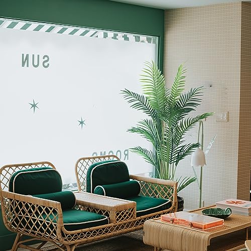Image of HAIHONG 4.5FT 2Packs Artificial Palm Tree,Faux Areca Palm Plant with Real Touch Leaves and Adjustable Branches,Fake Tropical Palm Tree for Home Office Indoor Outdoor Modern Decoration