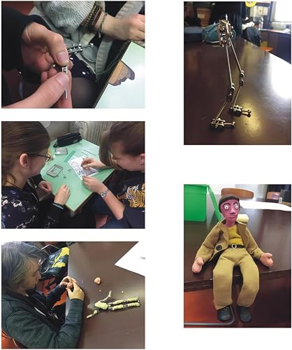 Puppet Armature Kit - Edelstahl Metallfigur für einfache Montage und Charakterdesign Kreation