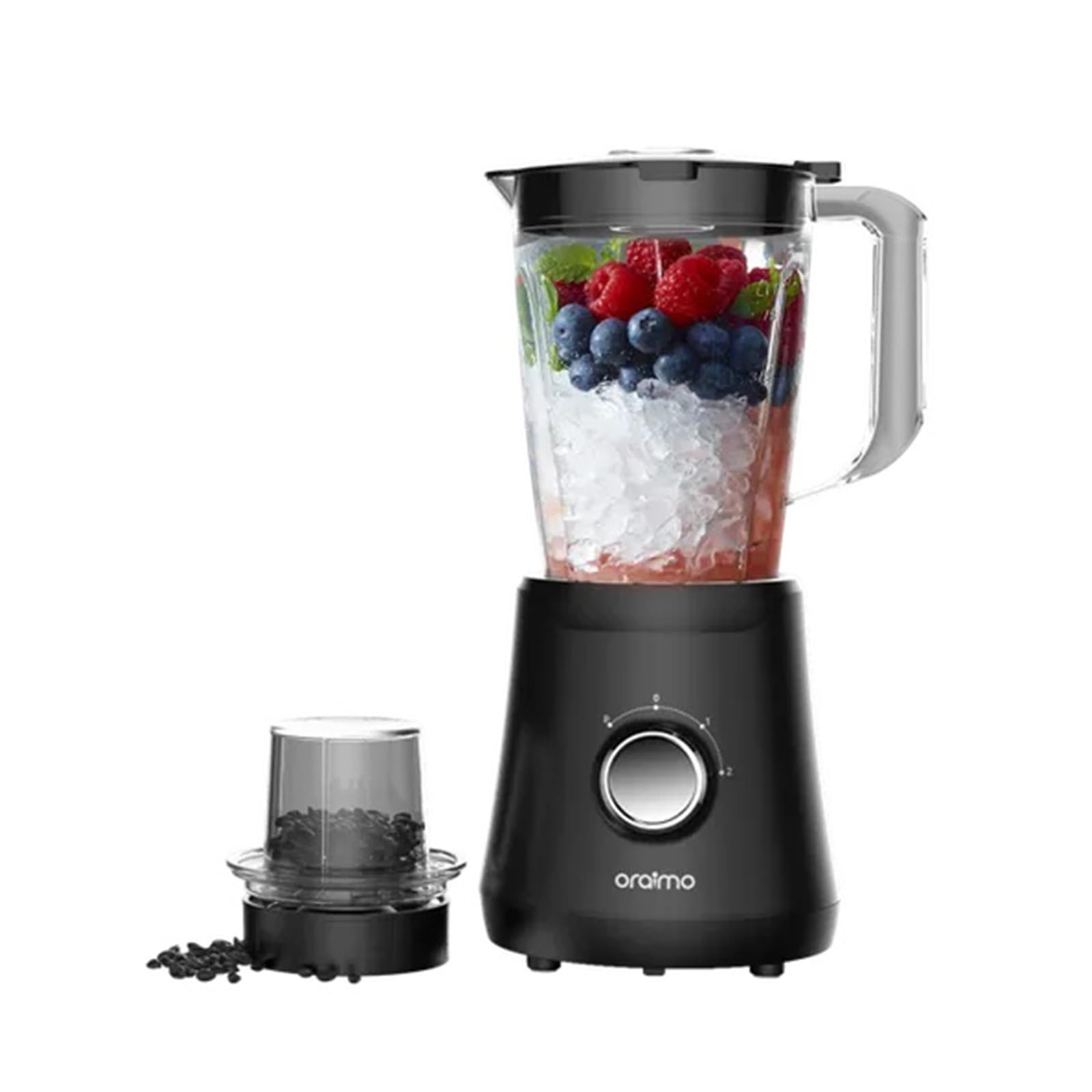 Szybki mikser dla rodziny, duża pojemność 1,5 l, funkcja rozdrabniania lodu, stylowy smartBlender, łatwy do czyszczenia, odżywczy sok