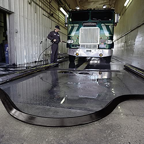 Image of PIG Spill Barrier Dike - 10'L x 4 inchW x 2.25 inchH - Black - PLR204-BK