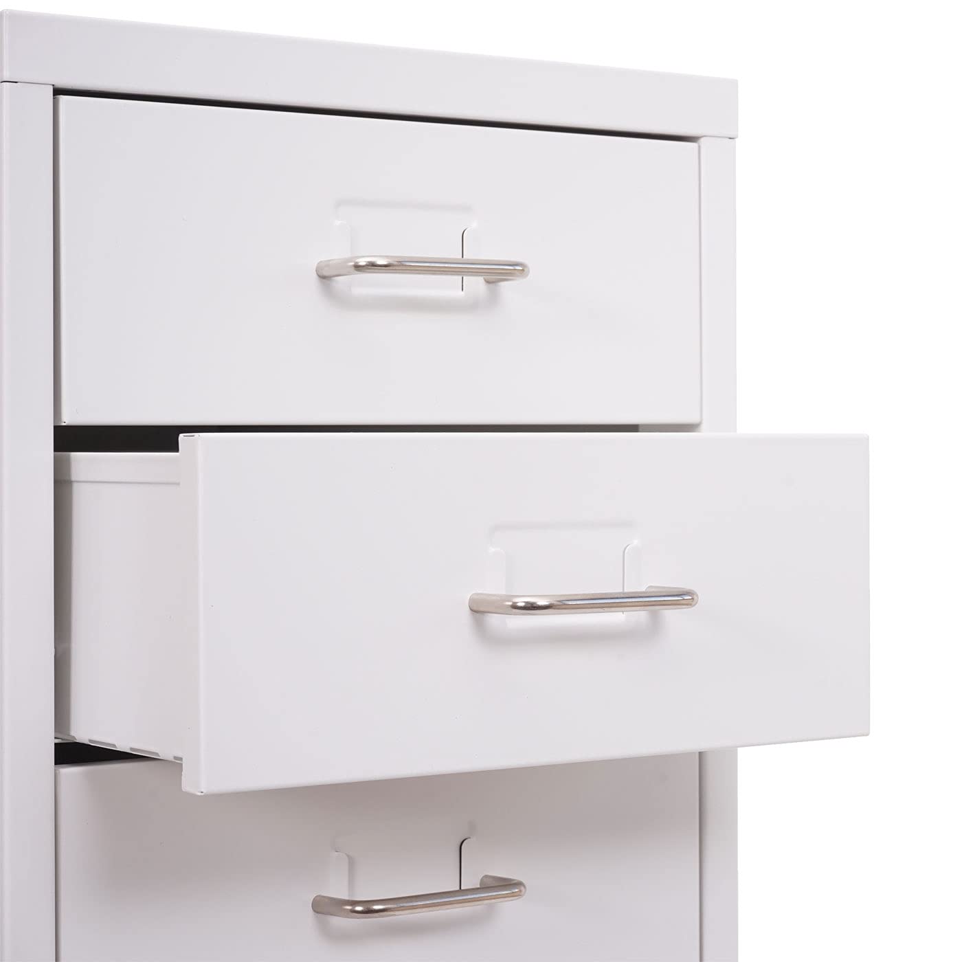 Boston T851 Junta de Ruedas 110 x 28 x 41 cm, 10 cajones, Blanco