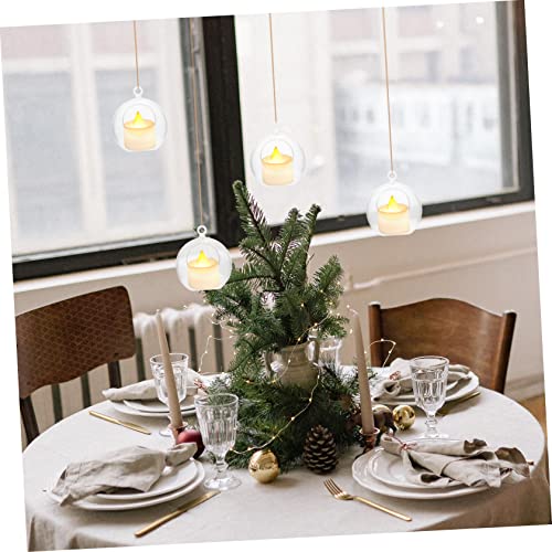 Boules Décoratives Transparentes pour Loisirs Créatifs Noël - 8