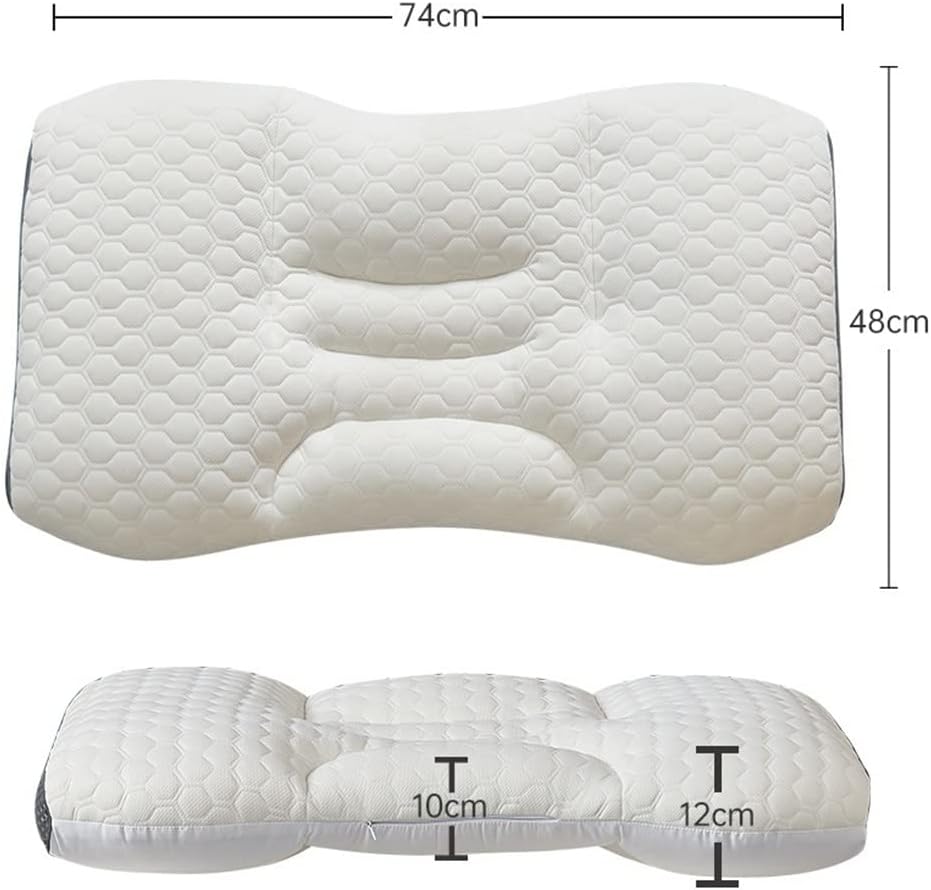 Spa Latex Pillow Pillow Core Comfortable Cotton Pillow Adult Low Pillow Cervical Spine Pillow