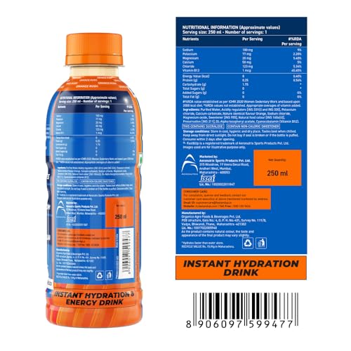 Image of Fast&Up Reload Ready to Drink - Tangy Orange Flavour 250ml