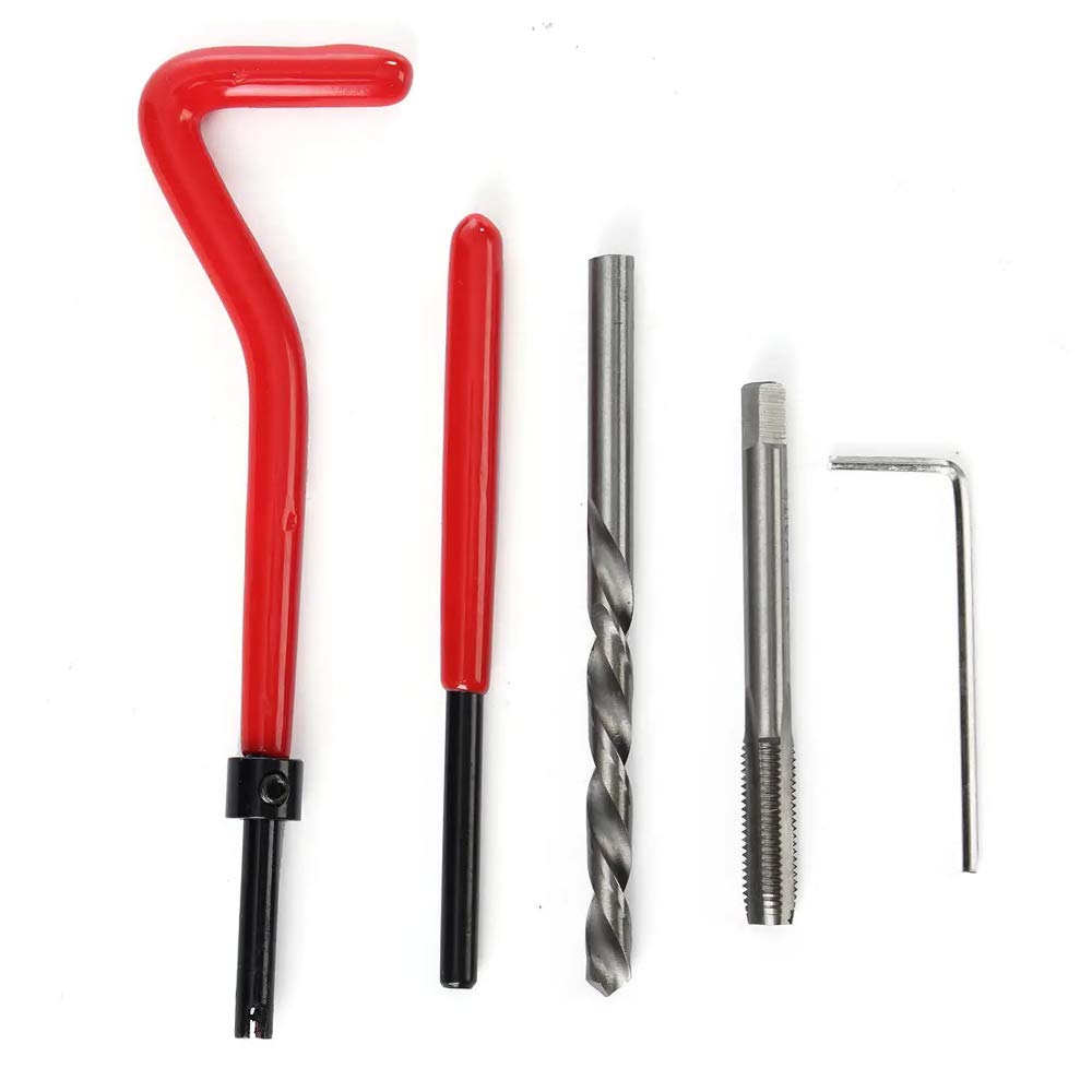 Zestaw naprawczy do gwintów ze stali nierdzewnej, zestaw do naprawy gwintów (M6 x 1,0 mm)
