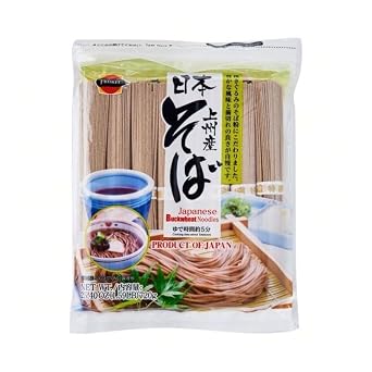 HIME J-Basket Dried Buckwheat Soba Noodles, 25 OZ