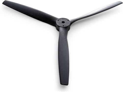 E-flite Hélice de 3 palas 10x7 CCW compatible con adaptador verde EFLP10073BCC Hélices Avión alimentado por combustible