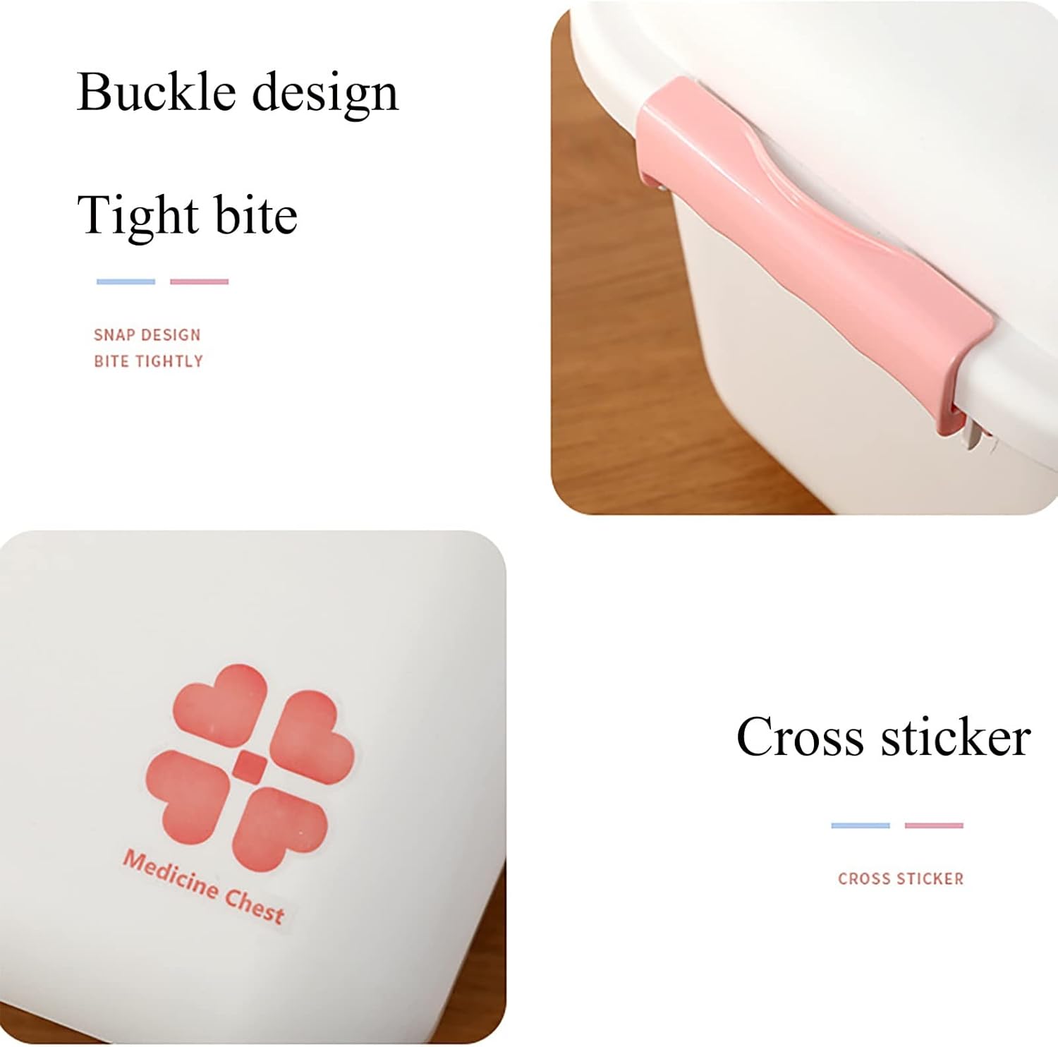 Home Medical Box Complete Set of Medicine Storage Box Portable Home Medical Box (Size : 23.5cm) - Image 6