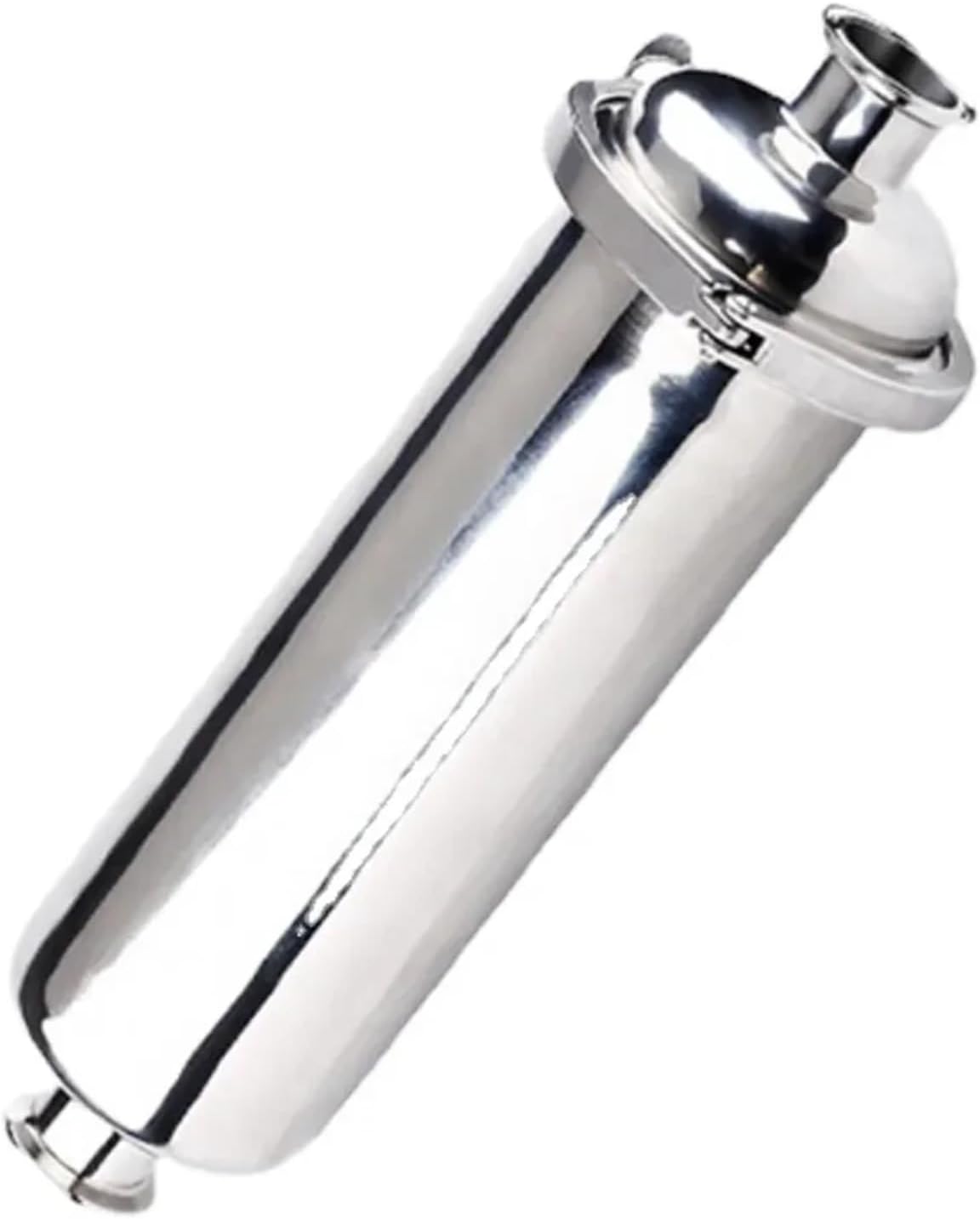 Fit 38mm 51mm Pipe x 1.5" 2" Tri Clamp in-line Filter Strainer Homebrew Beer Brewing SUS 304 Stainless Steel(250 Mesh,51mm Pipe K64mm)