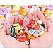 Swpeet 650 Pieces Assorted Sizes Resin Buttons 2 and 4 Holes Round Craft Buttons for Sewing DIY Crafts Manual Button Painting (Mixed Color)
