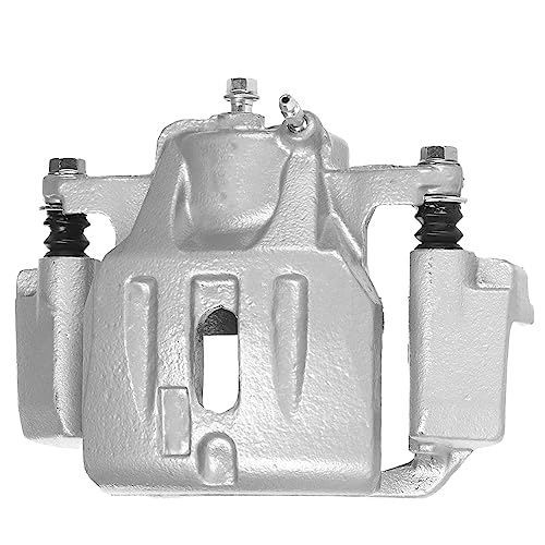 Image of Detroit Axle - Front Brake Calipers w /Brackets Ceramic Pads Replacement | for 2001-2007 Toyota Highlander Base Sport Limited - 6pc Set