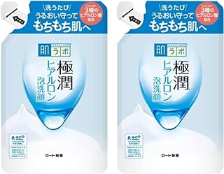 肌ラボ 極潤 ヒアルロン泡洗顔 140mL (詰め替え用) ×2個セット