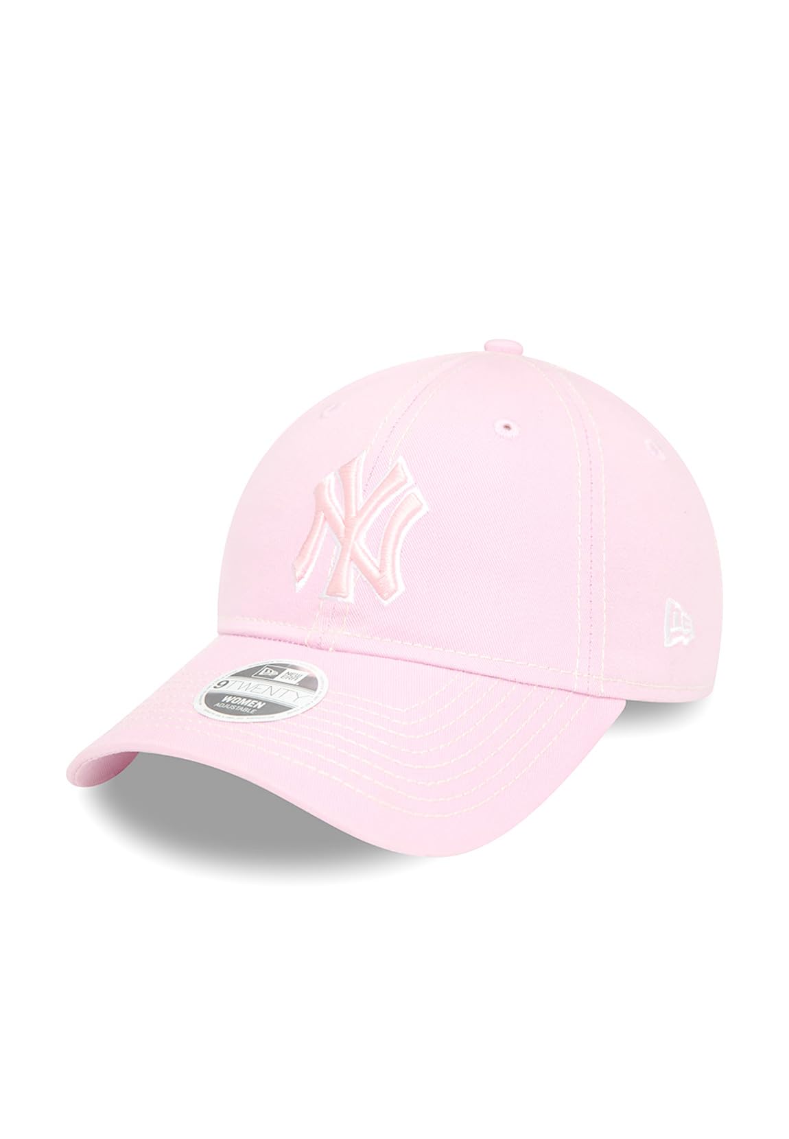 New Era WMNS Washed 9Twenty NY Yankees Berretto regolabile da donna rosa OneSize