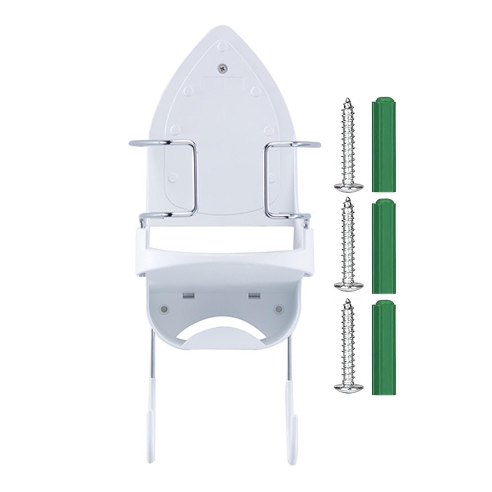 Wand-Bügelbrett-Haken, platzsparender Eisen-Türaufhänger, hitzebeständiger Eisenbügel für max. 12,7 cm Breite, unverzichtbares Bügelzubehör für die Organisation zu Hause