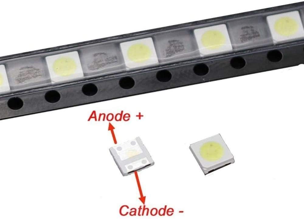 Led 6v 3535 Smd 50 LED SMD 3535 Da 6V Per Riparazione Retroilluminazione TV LCD/LG - Diodi Per Strisce Luce Par56 Led - Foto 8