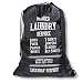 Wajt Najt - Best Laundry Bag with Reinforced Shoulder Strap and Drawstring - Large Size 27 x 39 " for College Dorm Room and Households - Perfect College Student Gift