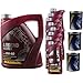 Produktbild 12L Motoröl MANNOL Legend+Ester 0W-40 3x MANNOL Motor Flush ADDITIV