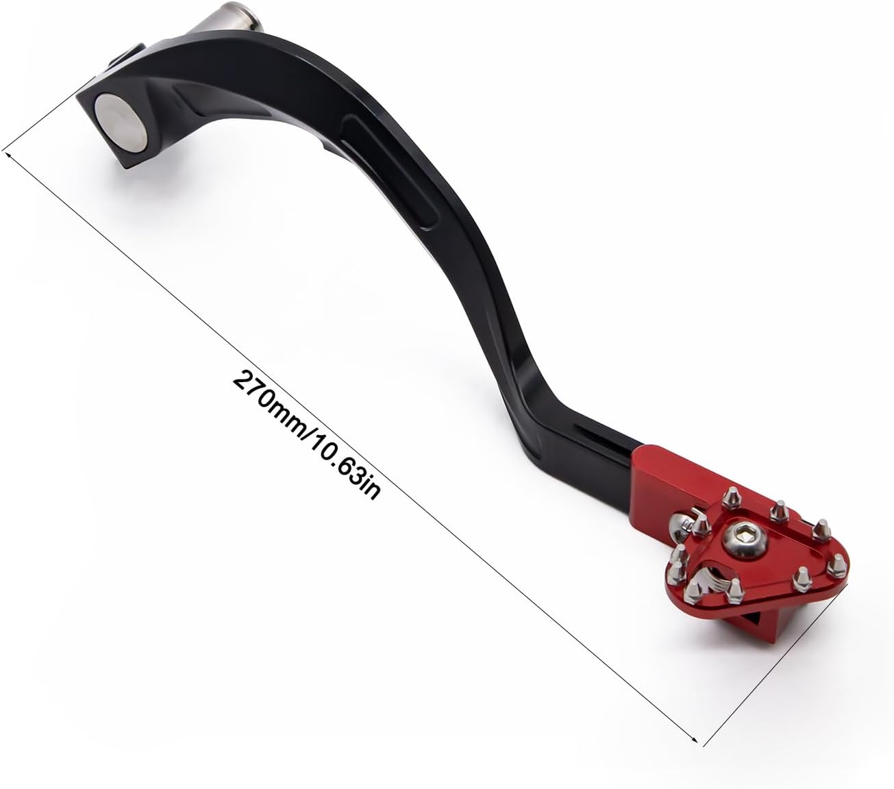PROCNC CNC Dirt Bike Rear Brake Arm Pedal Shift Lever Shifter Peg Fit for CRF300 CRF300L (Black)