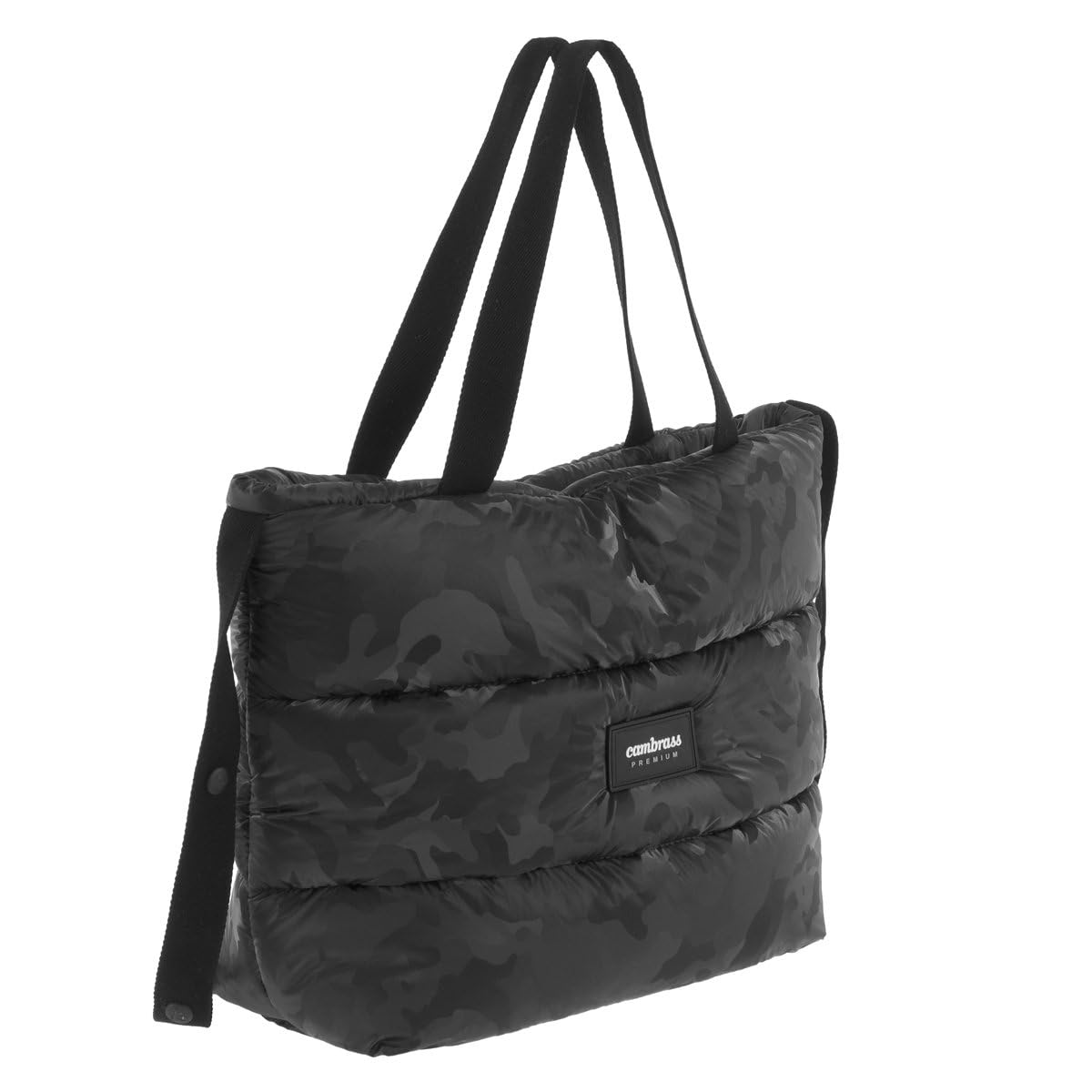 Cambrass - Bolso carro maternal para bebe-bolso de maternidad para carritos de bebe - organizador para pañales y otras cosas de bebe - Cripsi Negro 14x48x35 cm