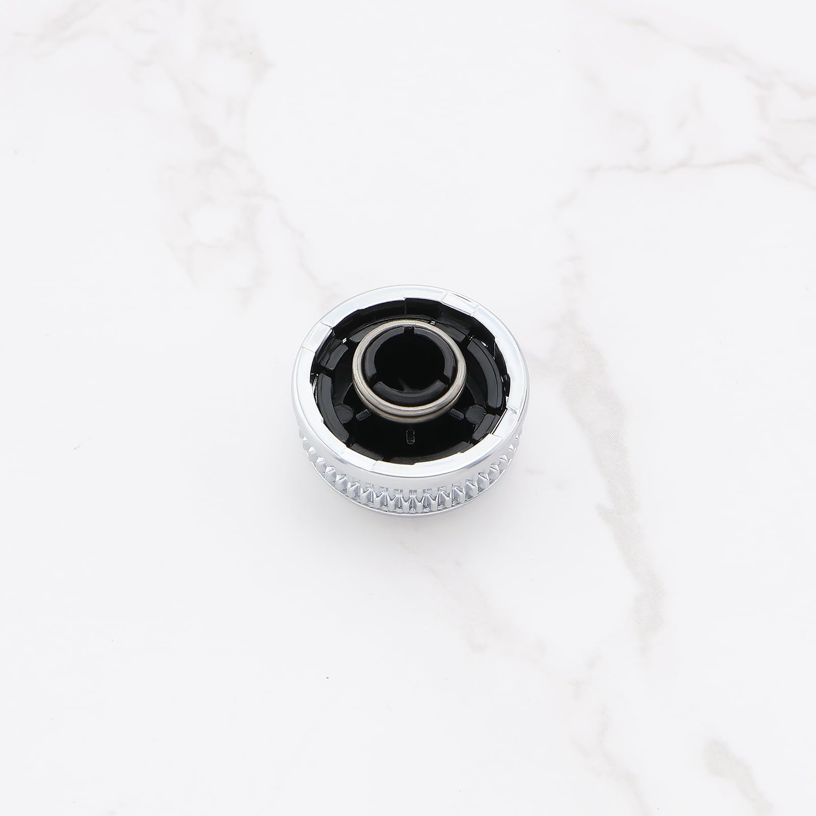 Manopola Del Volume Per Audi! Adatta Per A4, S4, A5, Q5 E Altri Con MMI. Colore Argento, Ricambio Originale 8T0919070B.
