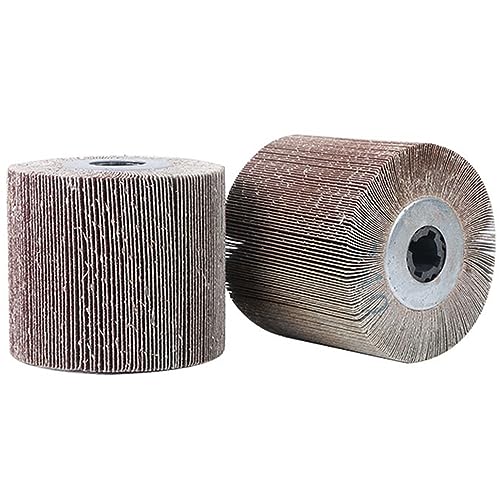 Roue à lamelles de 120 mm pour éliminer les rayures de l'acier inox