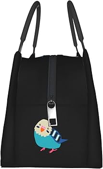 Amazon｜NEKKIIセキセイインコ 保冷 がま口 ランチバッグ