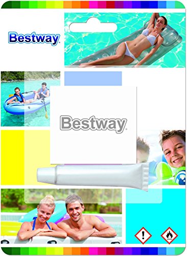 Bestway 8320543 Kit Reparación Pegamento Vinilico + Pvc