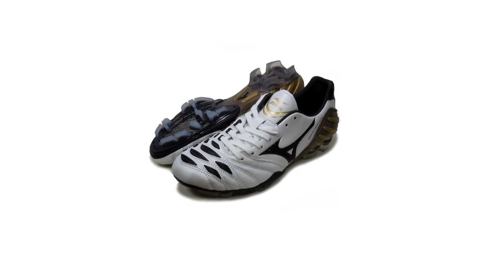 ミズノ　ウェーブイグニタス MIZUNO ウエーブイグニタス MD ホワイト×レッド 【MIZUNO|ミズノ