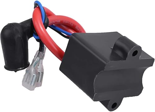 Miniatura 3 de Anxingo Kit de bobina de encendido CDI para bicicleta motorizada con motor de 2 tiempos de 49-80 cc, incluyendo bobina Magneto + bujía