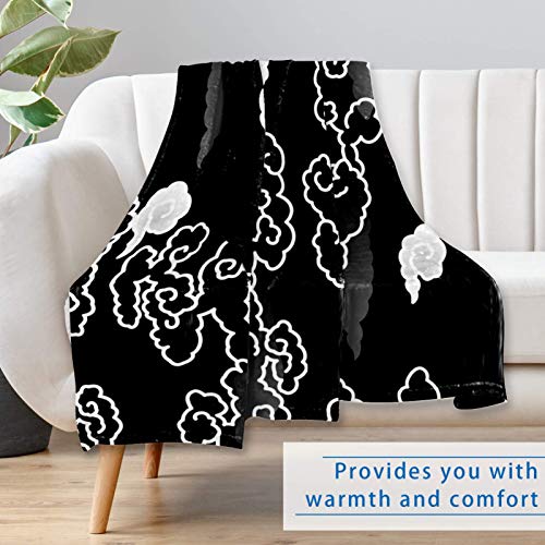 Couverture japonaise 150x100 cm douce et chaude pour lit et canapé