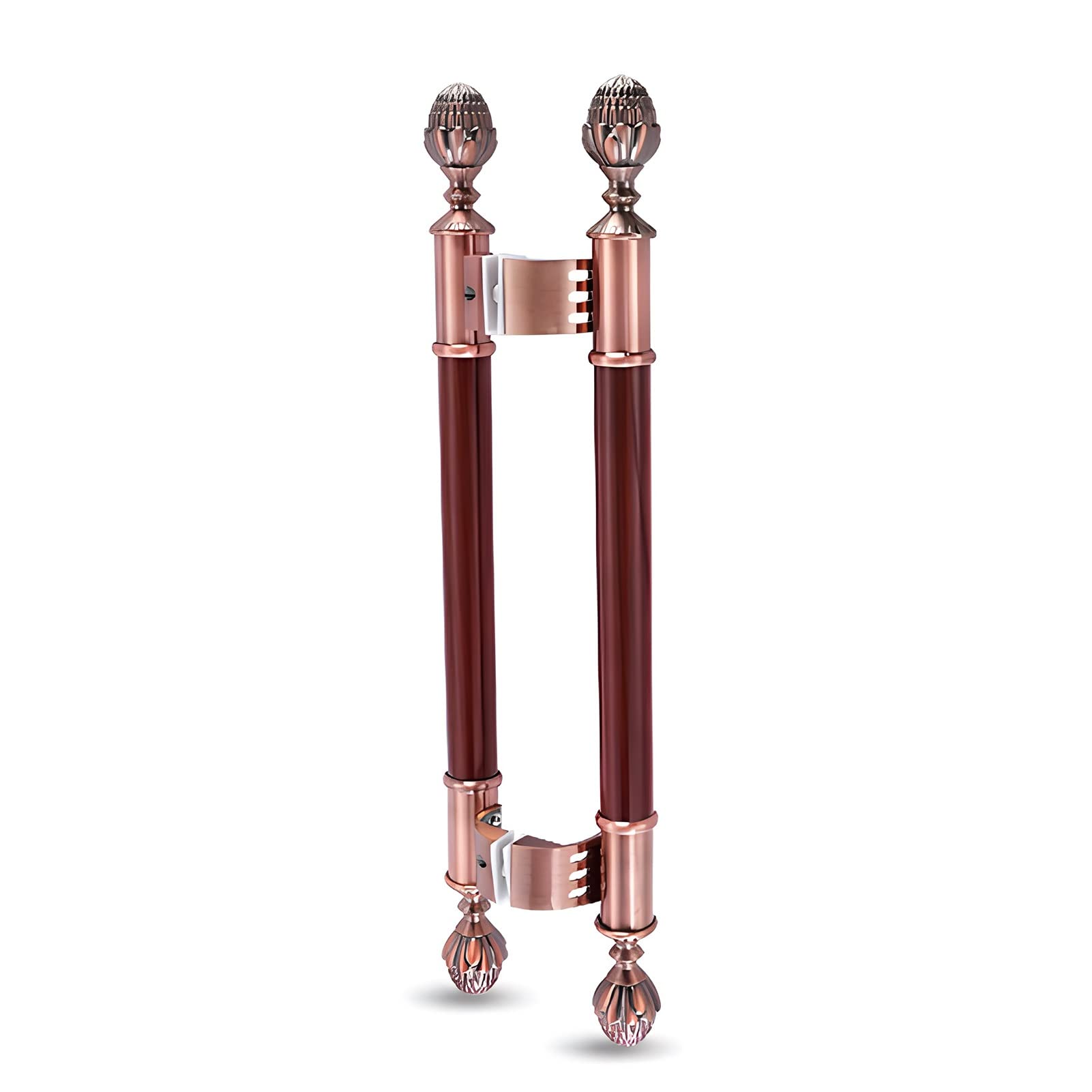 Poignée de porte antique en fonte style européen 60cm pour extérieur