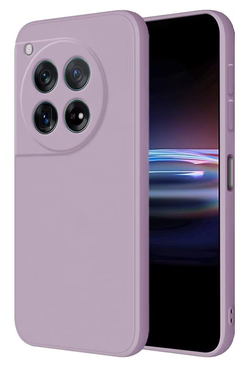 HONLEN Custodia In Pelle Per OnePlus 12R / Ace 3 – Cover Business Gialla Con Antiurto