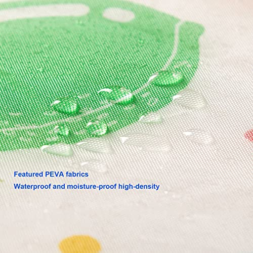 Clothes Rail Cover with Zipper,2 Pcs Garment Bags Dustproof Wardrobe Hanging Dress Suit Covers Protector Bags,Eco Friendly PEVA,Washable,A-30x60x100cm (A 60x60x100cm)3