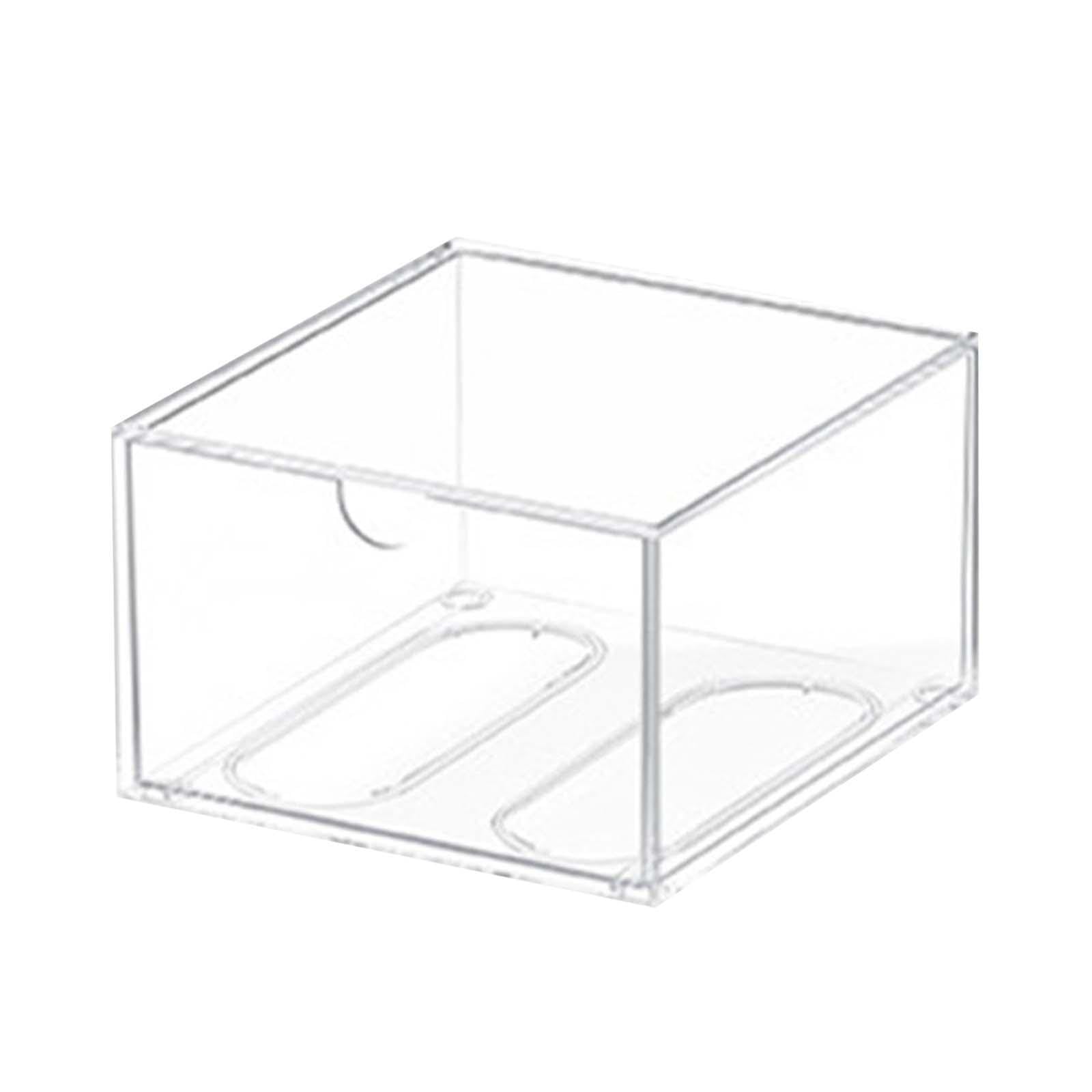 Pixzcsa Clear For Creative Desktop Organizer Display Holder Storing, L