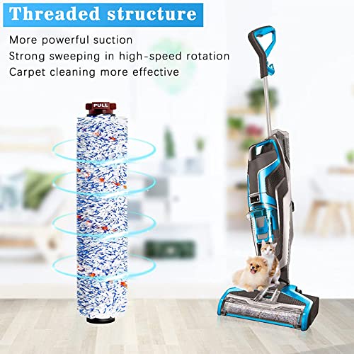 Replacement Brush Roller and Filters for Bissell CrossWave Vacuum, 1868 Pet Pro Brush Roll Parts 1785,1785A 17852, 17858, 17859, 1785P, 1785R, 1785T, 1785V, 1785W, 2210V 2211W 1785N 2306 LUXRILIX