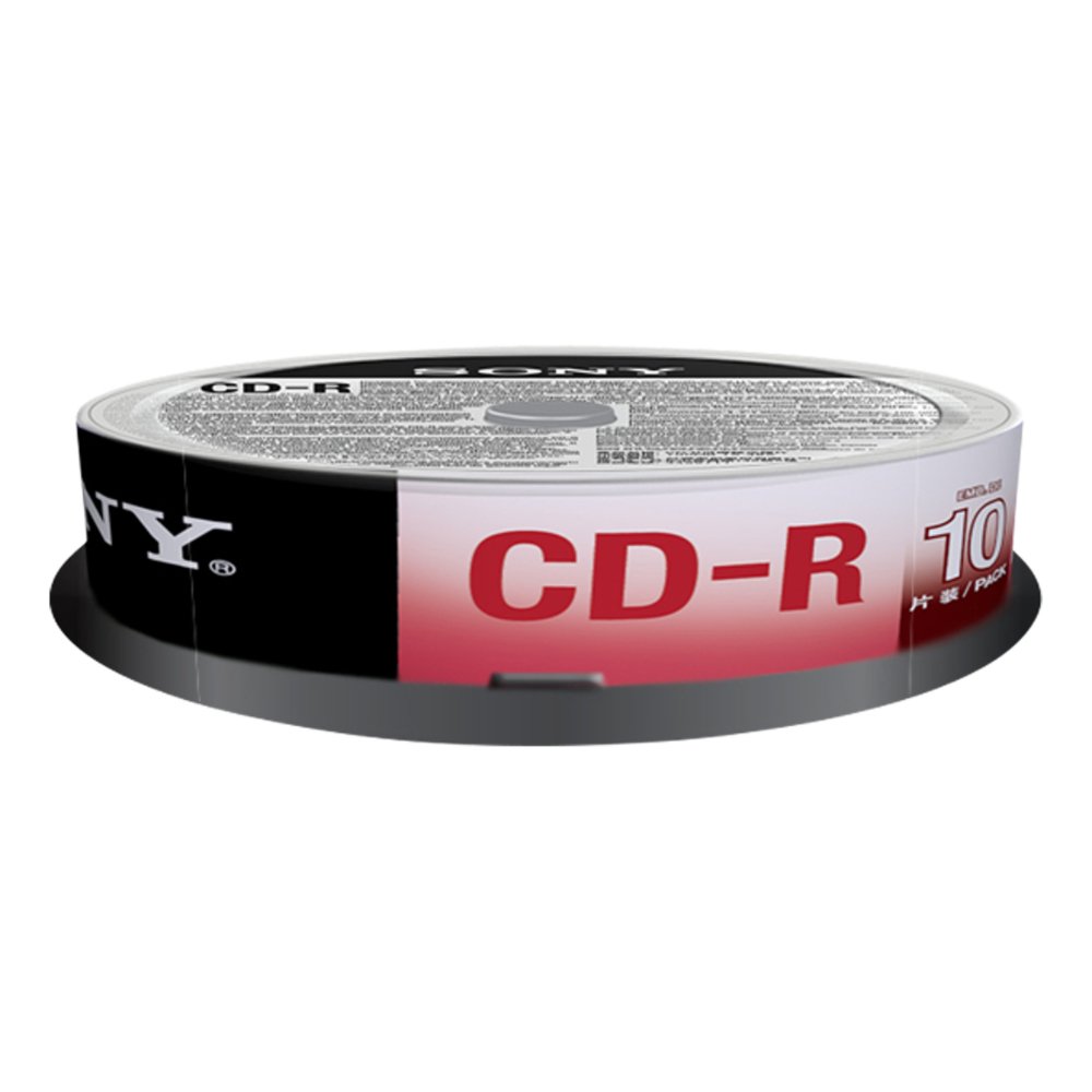 Sony CD-R 10CDQ80SP - Confezione da 10