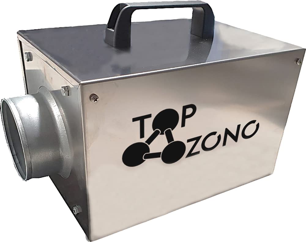 Generador de Ozono Portatil Profesional | Ambientador Purificador Industrial | Máquina Ozonizador Desinfectante | Tratamientos Choque y Canalizaciones | Neutralizador de Olores y Humo