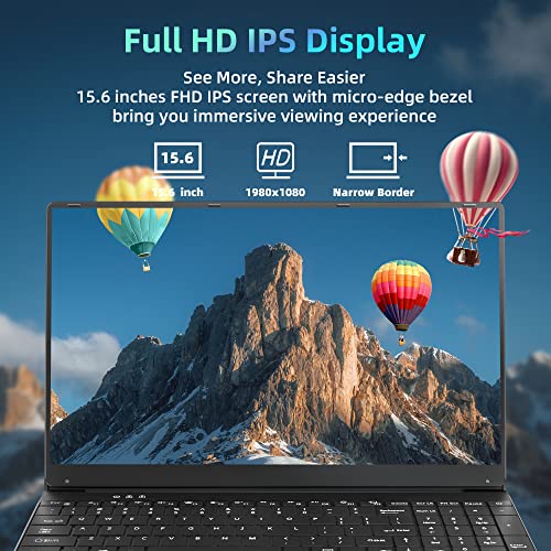 Win-11MS-Office-2019156-inch-Large-FHD-IPS-Screen-Laptop-Computer-High-Speed-Celeron-N509520-29Ghz-Quad-Core-CPUDDR4-16G-RAM512GB-SSD-Portable-Notebook-PC-with-Backlit-KBBlack16G512G Win-11MS-Office-2019156-inch-Large-FHD-IPS-Screen-Laptop-Computer-High-Speed-Celeron-N509520-29Ghz-Quad-Core-CPUDDR4-16G-RAM512GB-SSD-Portable-Notebook-PC-with-Backlit-KBBlack16G512G