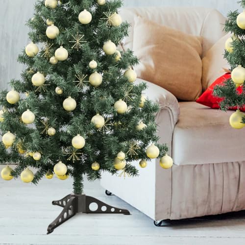 Soporte para árbol de Navidad resistente y desmontable para decoración del hogar 8