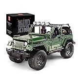 Mould King 13124 Technik Geländewagen Bausteine, 2096 Teile Offroader Modell Klemmbausteine für Jungen ab 12 Jahren Geburtstag (Motor)