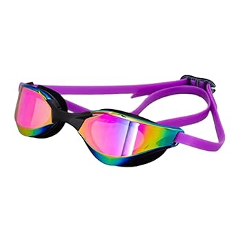 【新品未使用】100% 紫色ゴーグル ケース付き　野球等のスポーツに最適 新品未使用】100% 紫色ゴーグル ケース付き 野球等のスポーツに最適