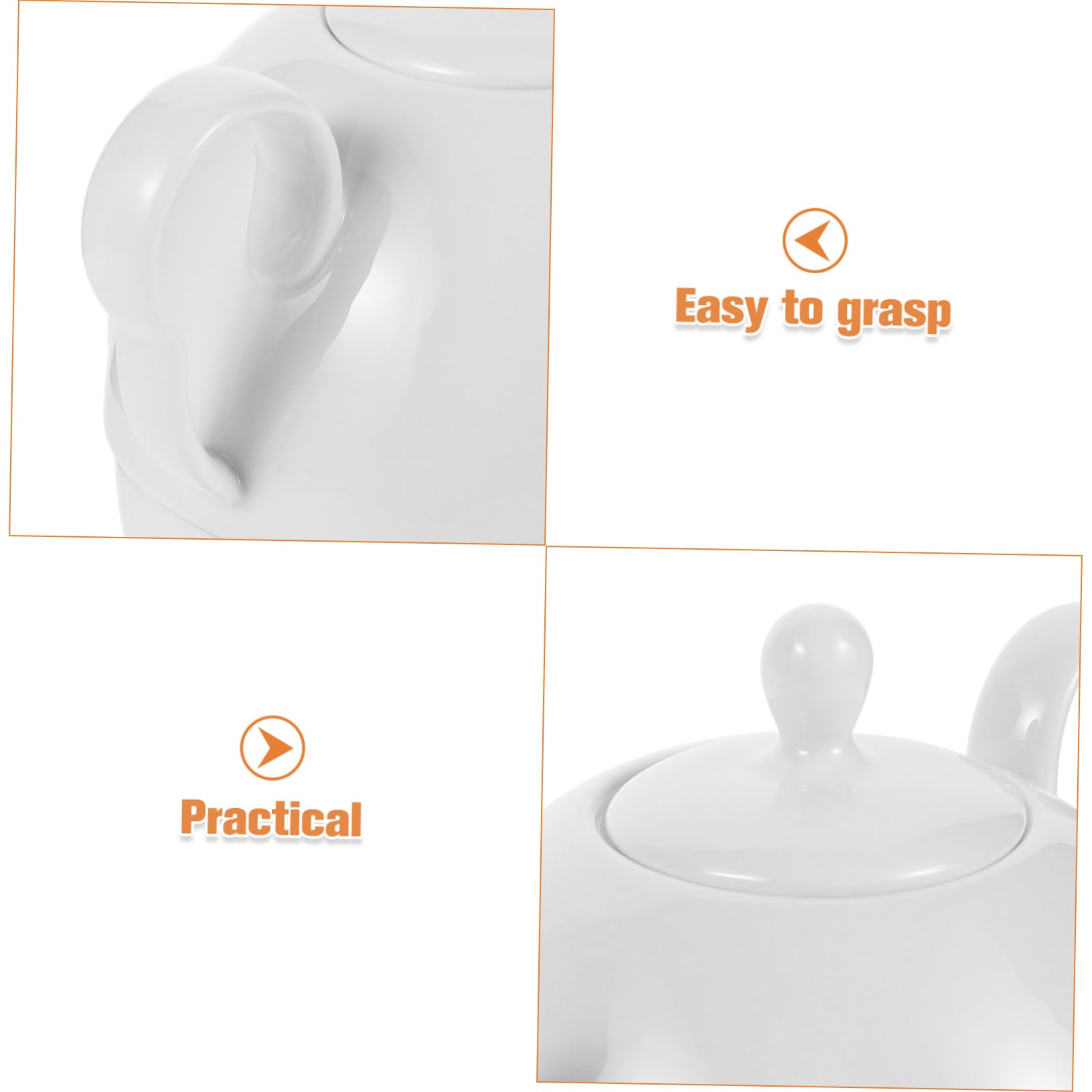 Alipis 1juego Tetera De Bone China con Taza Elegante Tetera Tradicional para Infusiones y Té Floral para Uso Casa y Reuniones De Té