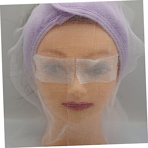 Set de 70 mascarillas faciales de gasa para manejo de piel, delgadas, para uso versátil y belleza miniatura 4