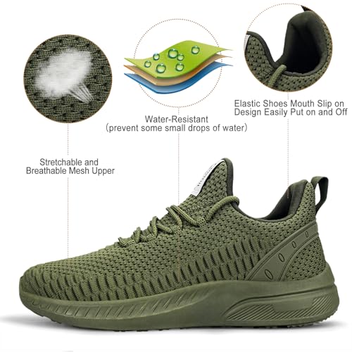 Image of Feethit Women Tennis Running Shoes Walking Shoes Lightweight Casual Sneakers for Travel Gym Work Woman Waitress Nurse