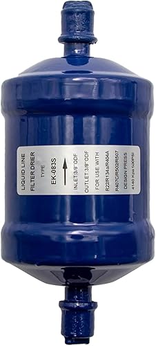 Miniatura 2 de Líquido Línea Filtro Secador Refrigerante Filtro Secador 38 Sudor SFK-083S para Bomba de Calor Aire Acondicionado Refrigeración Sistemas de