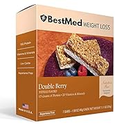 BestMed - High Protein Nutrition Bar - Low-Carb, 15g Protein, Low Sugar, High Fiber, Low Calorie,...